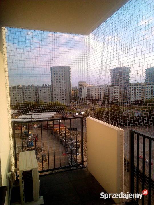 Siatki zabezpieczające balkon kota Warszawa usługi dla zwierząt