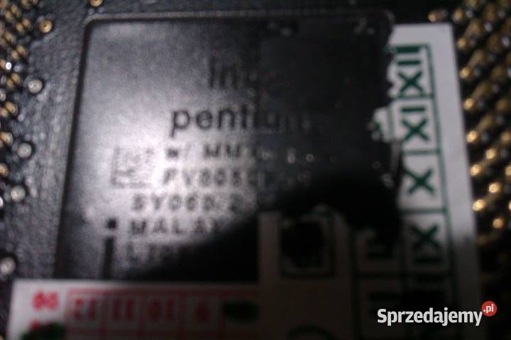 Intel Pentium MMX 200 FV80503200 SY060 SOCKET 7 Pentium Warszawa