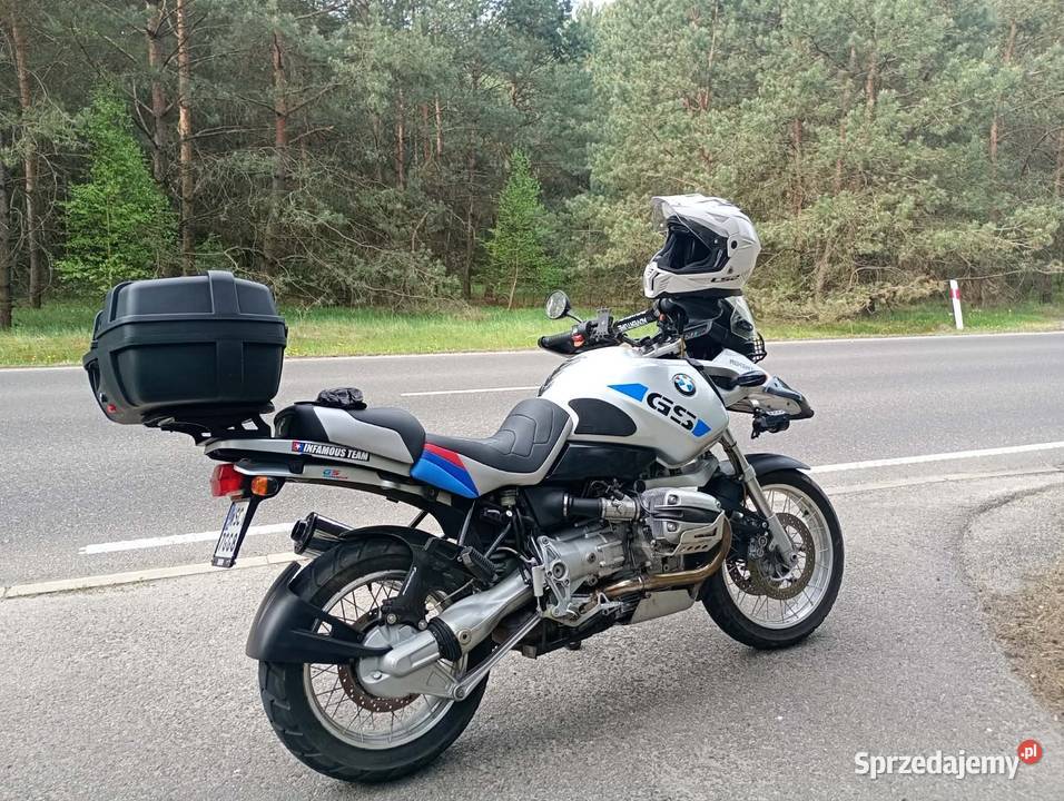 BMW R1150GS 2001 pewny egzemplarz gotowy w trasę 1200cm3 łódzkie Marzenin