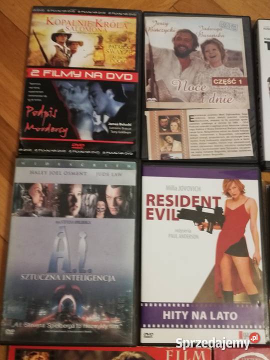 Filmy DVD 10 sztuk Tanio Warszawa
