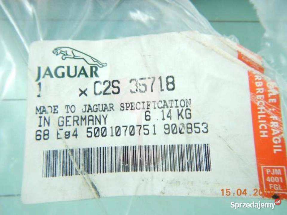 SZYBA TYŁ TYLNA JAGUAR XTYPE 20012010 KOMBI NOWA