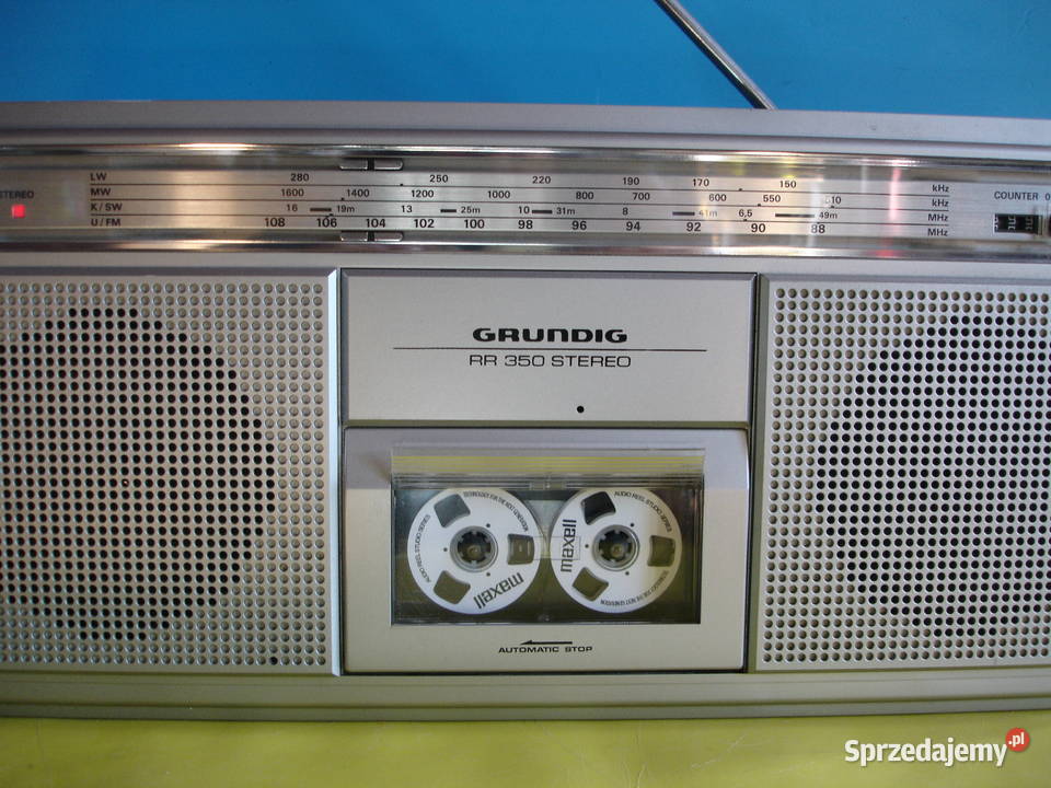 Radiomagnetofon GRUNDIG RR350