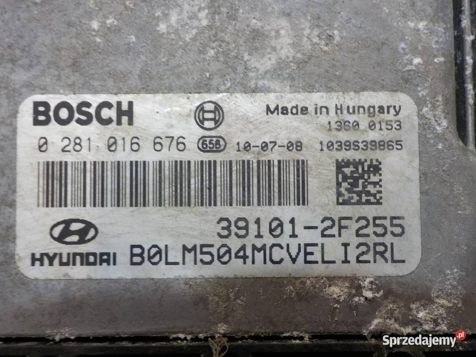 ix35 I 20 CRDI 10r 5D sterownik komputer silnika osobowe Suków