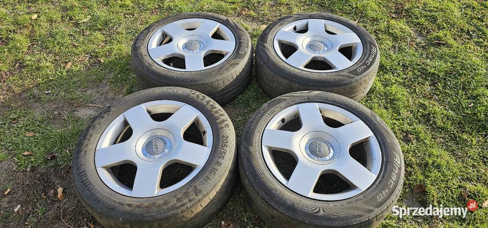 Sprzedam felgi z a4 b6 16 5x112 opony lato
