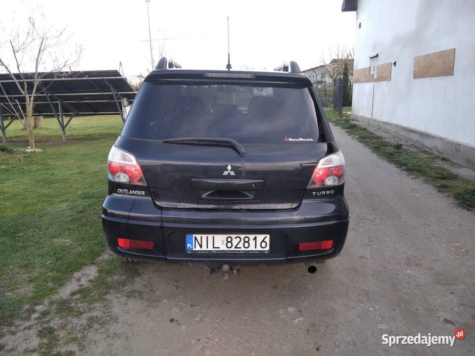 Mitsubishi Outlander I 2 0 turbo 2005 r LPG nieuszkodzony Gulb sprzedam