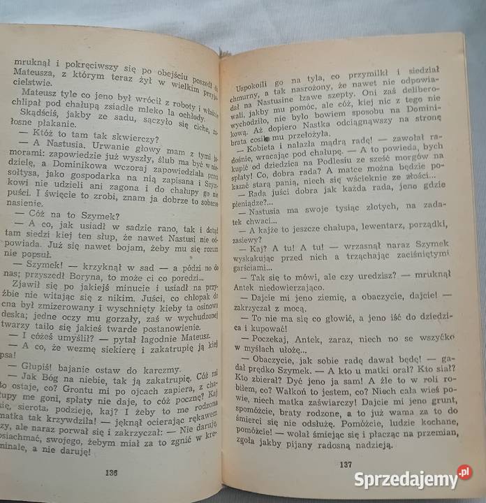 Władysław St Reymont Chłopi Tomy 14 w 2 tomach