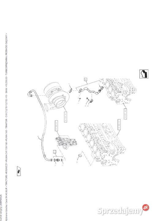 Sprzedam Katalog Części do Ciągnika Case Puma Poradniki, albumy i reportaże sprzedam