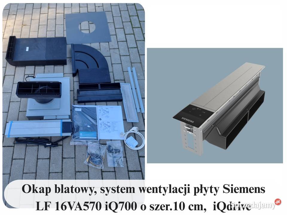Wyciąg Okap blatowy Siemens LF 16VA570 iQ700 Poznań