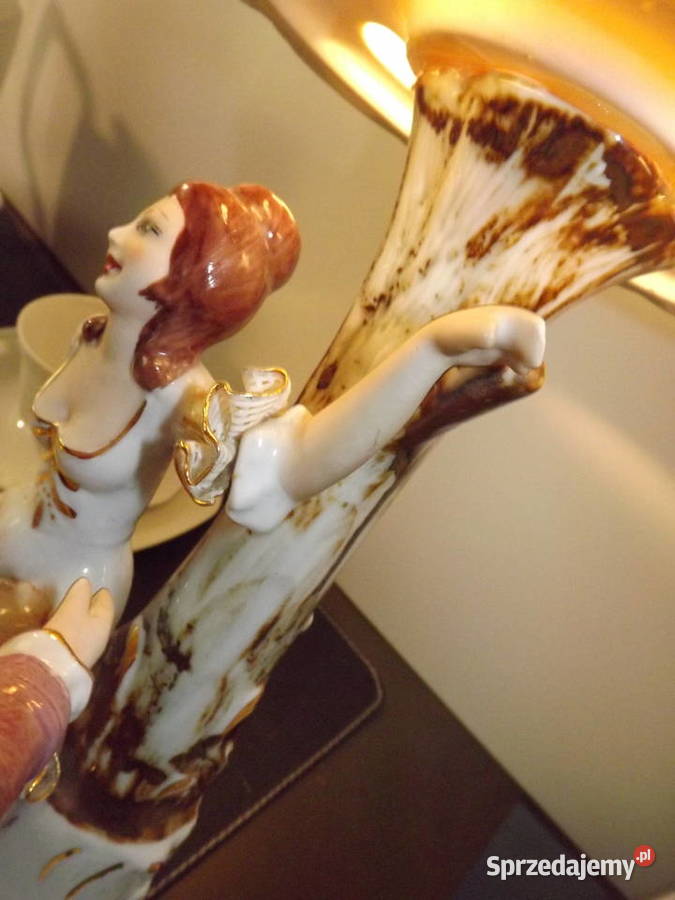 Lampa Porcelanowa Rumunia z PRL Szczytno sprzedam