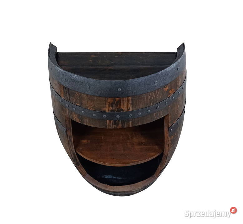 DĘBOWY BAREK Z POŁOWY BECZKI BEZ DRZWICZEK