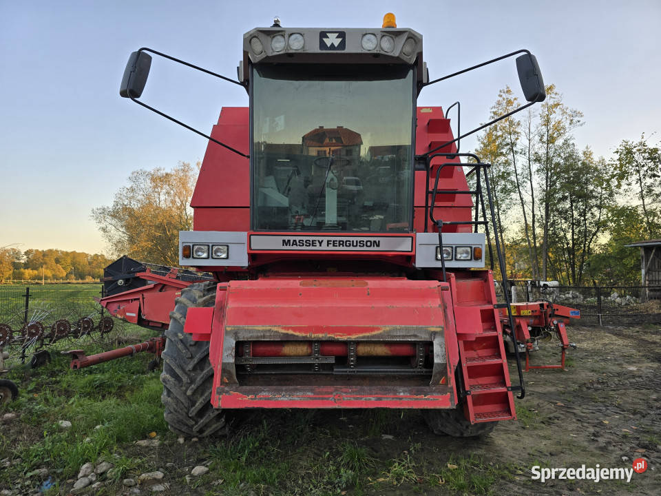 Kombajn zbożowy MASSEY FERGUSON 38 sieczkarnia Baliki