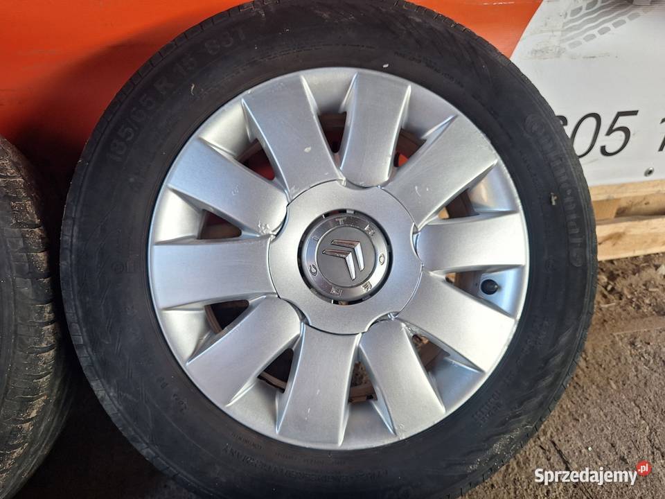 Alufelgi 4x108 15 ET18 CITROEN Berlingo C5 Xsara aluminiowe kujawsko-pomorskie