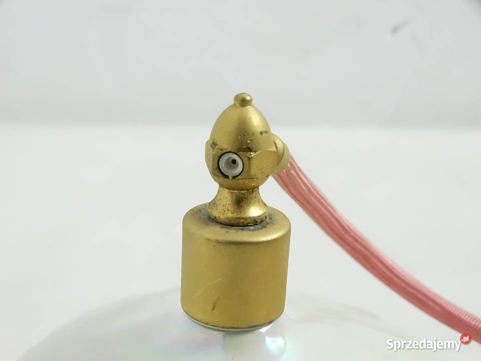 Vintage Flakon na Perfumy z Pompką Porcelana Biłgoraj