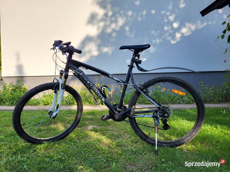 Rower MTB górski BTwin Rockrider 26 DODATKI stan mazowieckie Policzna sprzedam