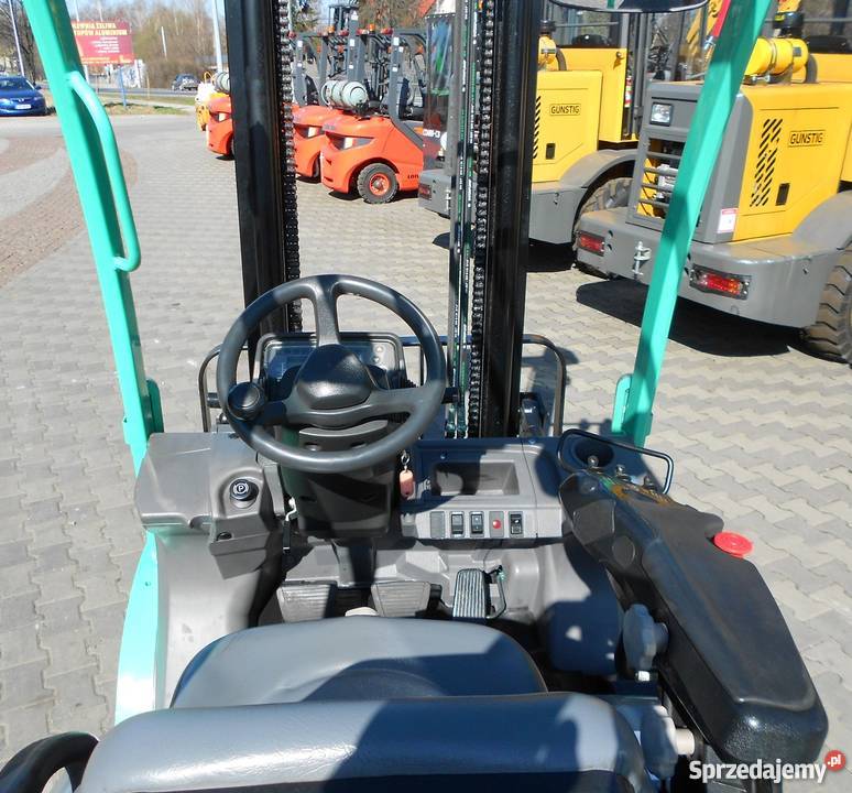 Wózek widłowy czołowy Mitsubishi FG25N 2012 LPG dolnośląskie Wrocław sprzedam