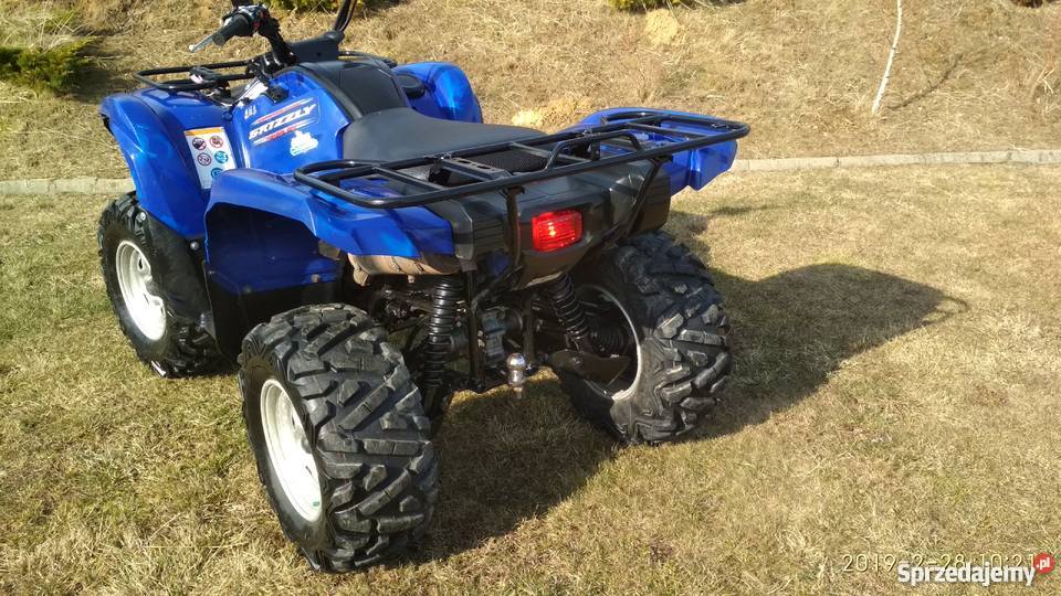 QUAD YAMAHA GRIZZLY 550 4X4 nieuszkodzony podkarpackie Kraczkowa sprzedam