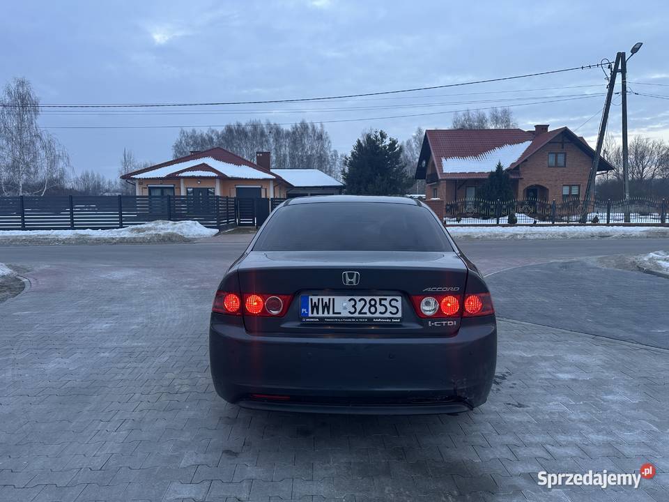 Honda Accord VII 22 icdti Sedan 2004 długie Nowa Sarzyna