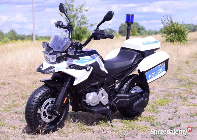 Autko motorek MOTOR BMW POLICJA na akumulator śląskie Myszków