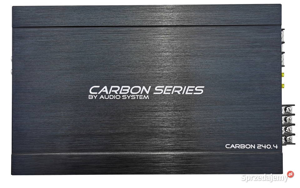 Wzmacniacz samochodowy 4kanałowy Audio System Wzmacniacze Elektronika