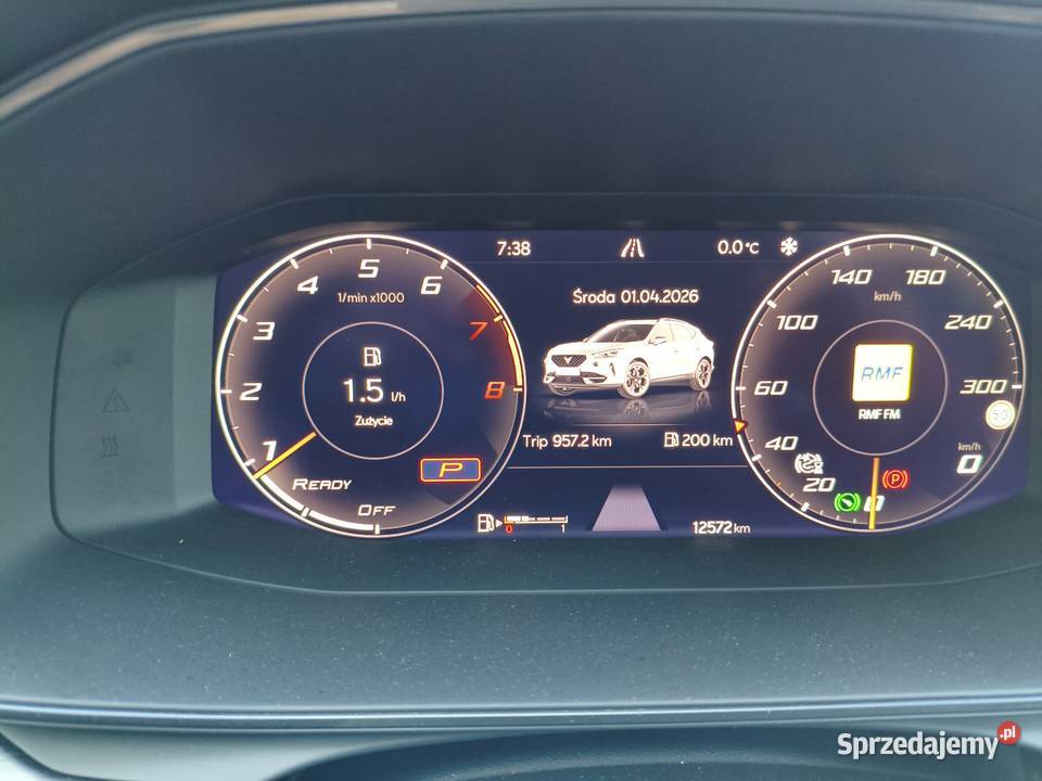 Cupra Formentor VZ 20 TSI 4Drive DSG 12600km Żory sprzedam