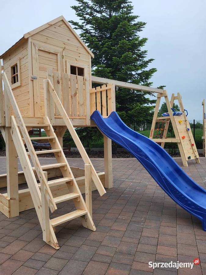 Domek dzieci Drewniany domek Plac zabaw Rzeszów