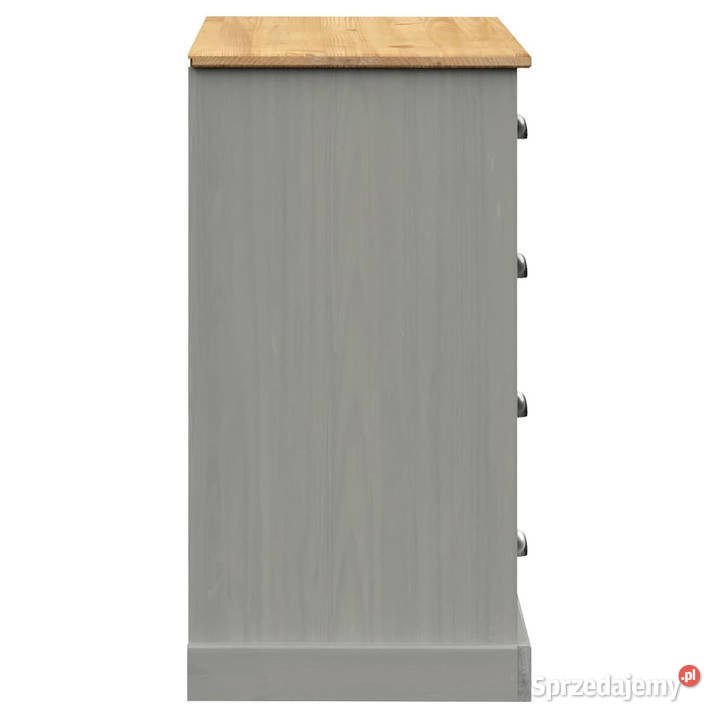 Szafka z szufladami VIGO 113x40x75 szara lita Warszawa