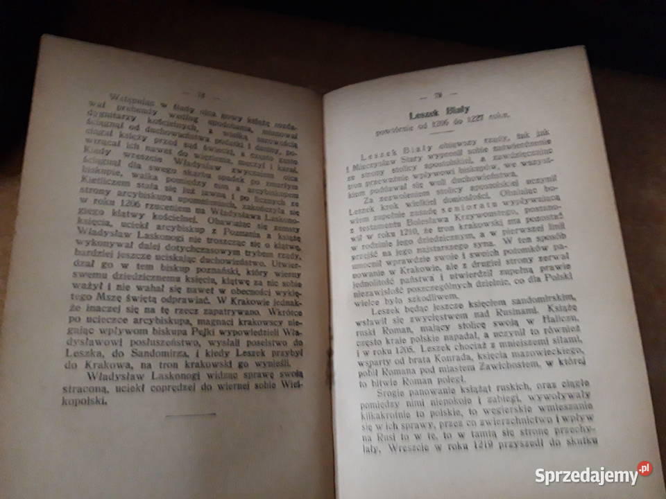 Dzieje Narodu Polskiego Wyd KMiarki oryg opr Iwno