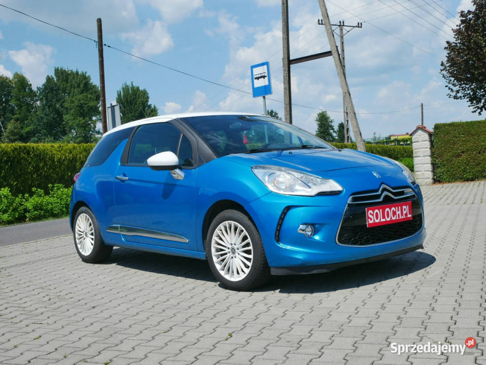 Citroen DS3 16 156 Klimatr Grzane fotele Goczałkowice-Zdrój sprzedam