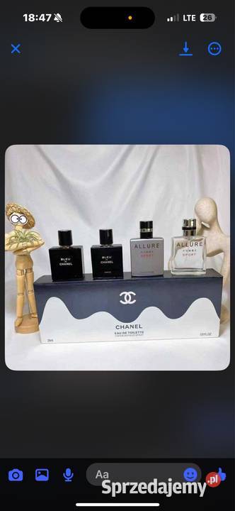 Zestaw Perfum Chanel Perfumy i wody Szczecin sprzedam