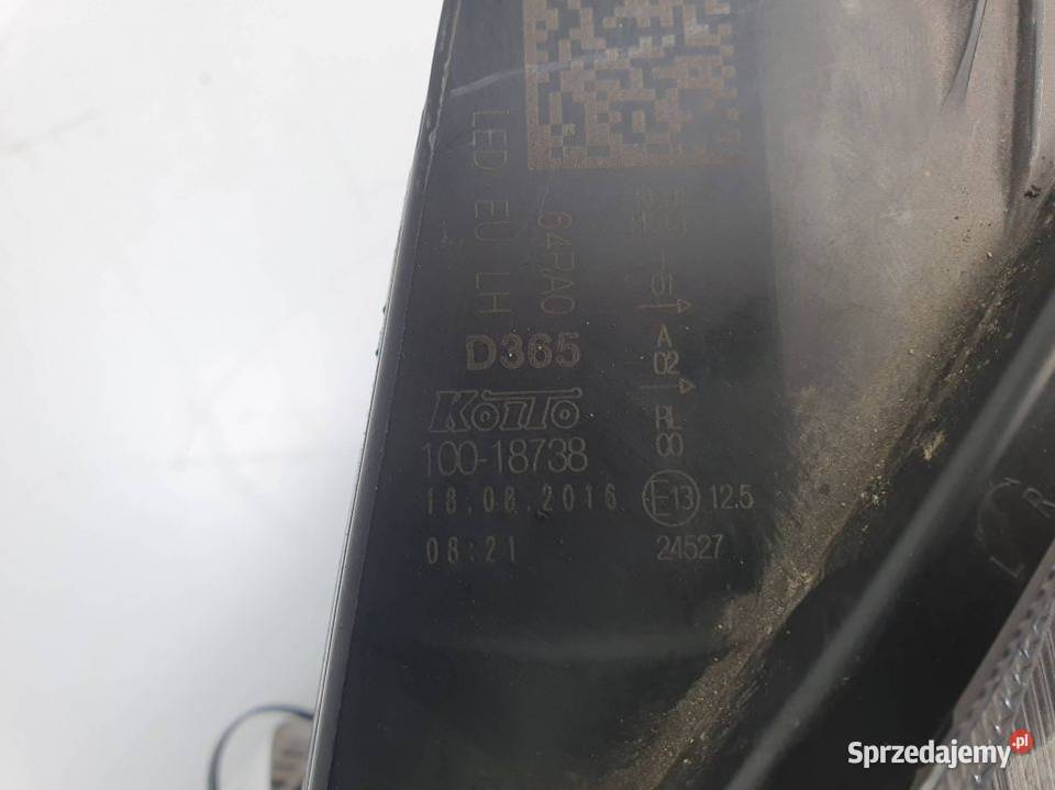 LAMPA LEWA PRZÓD SUZUKI SX4 II SCross 10018738 osobowe Lipno