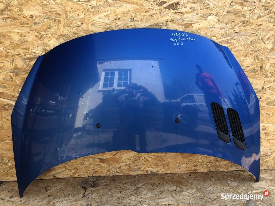PEUGEOT 206 PLUS KGS MASKA POKRYWA SILNIKA Maski Karoseria