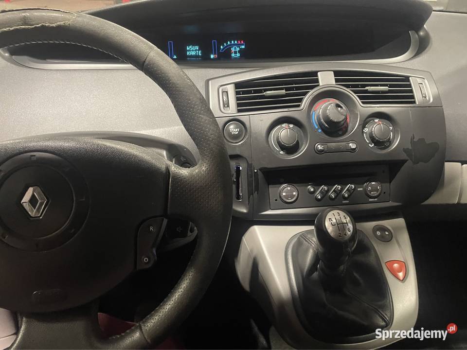 Renault Scenic 15diesel 6biegów 2006r Klima 1500cm3 Rutki-Kossaki sprzedam