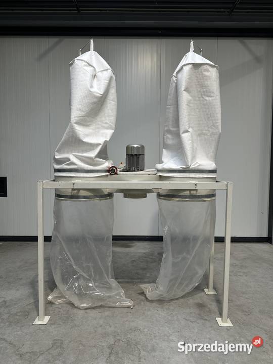 Odciąg trocin 2 workowy 40 kW 1462 lubelskie Łabuńki Pierwsze