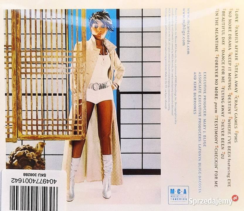 CD Nowa Album CD No More Drama MARY J BLIGE małopolskie Kraków