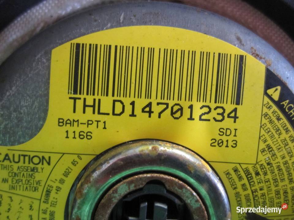 OPEL ASTRA J LIFT 13r AIRBAG poduszka kierowcy Kielce