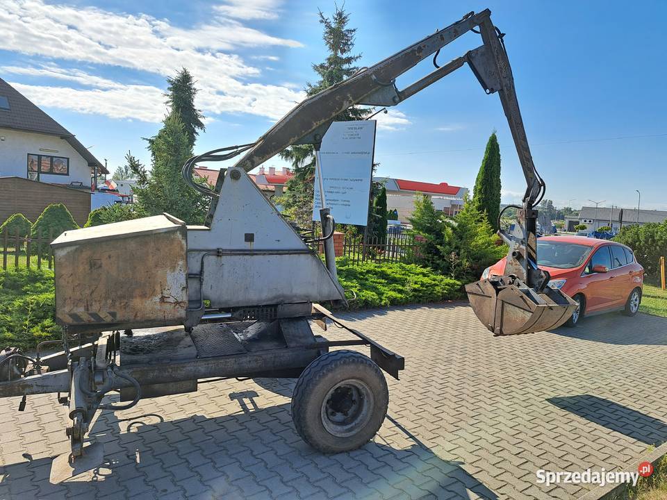 Ładowacz obornika cyklop widły łyżki stan