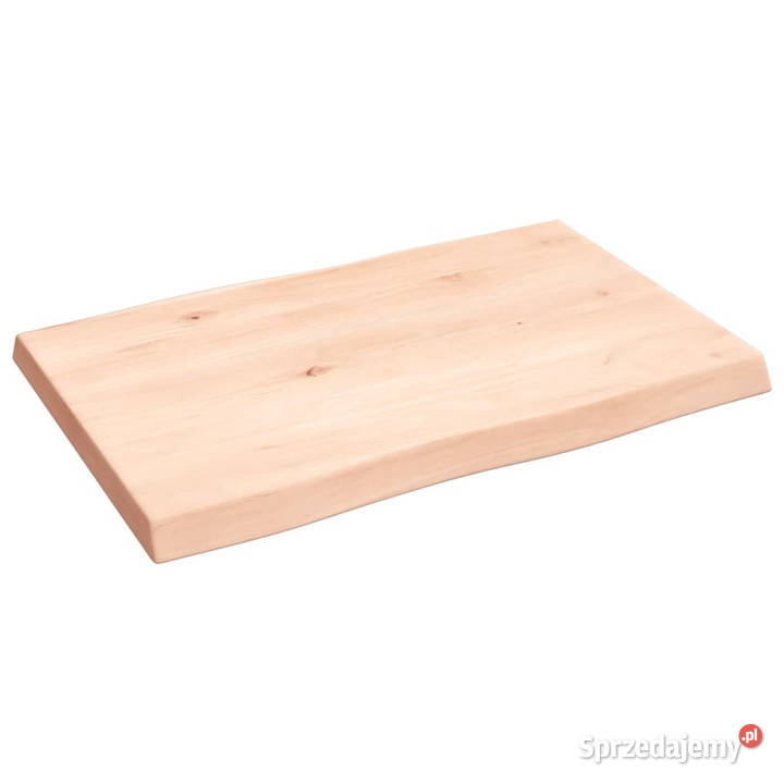 Blat stołu 60x40x24 surowy lity dąb naturalną mazowieckie Warszawa