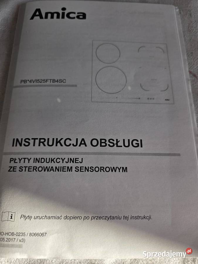 Tanio sprzedam Amica indukcyjna do wbudowania Kraków sprzedam