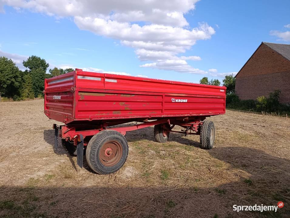 Przyczepa wywrtoka 6 Ton zarejestrowana Baranówek sprzedam