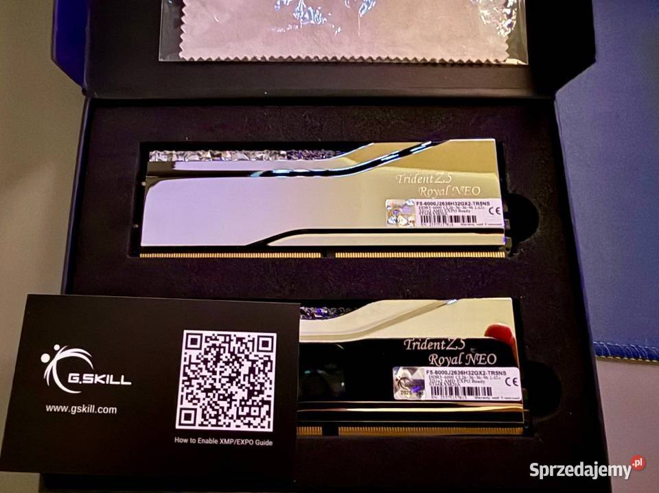 Pamięć RAM GSKILL DDR5 64 GB 6000 MHz CL26