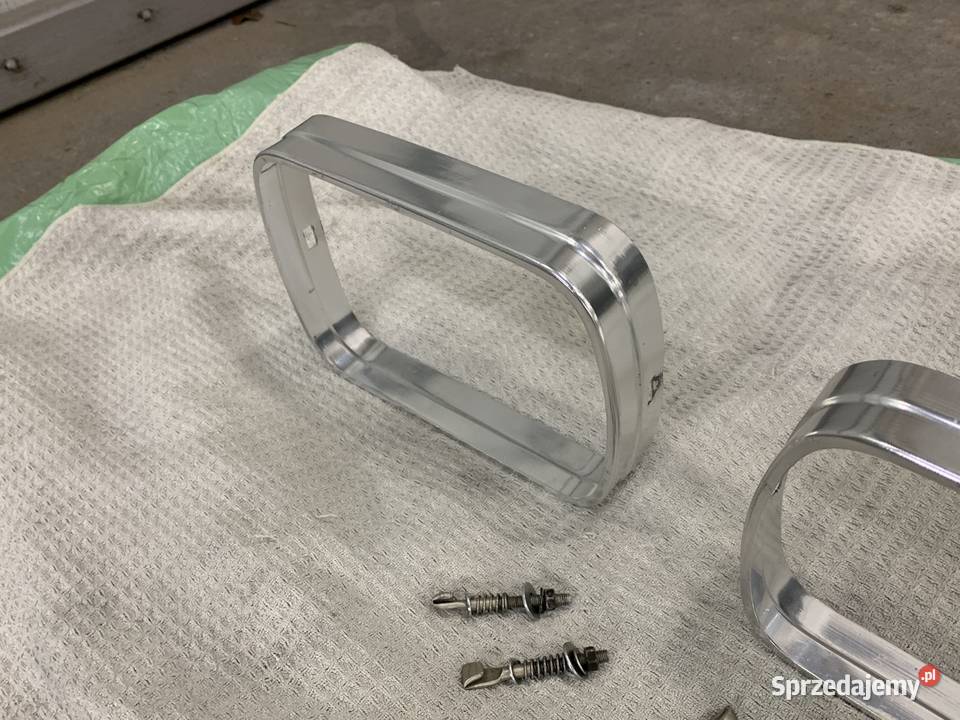 Chrom ramki lamp Fiat 126p aluminiowe oryginalne Kraków