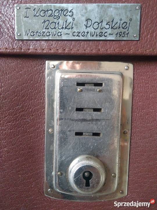 1 Kongres Nauki Polskiej 1951r stara teczka Warszawa