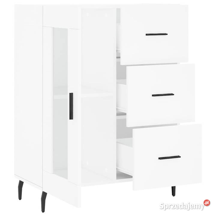 Szafka biała 695x34x90 materiał drewnopochodny mazowieckie Warszawa