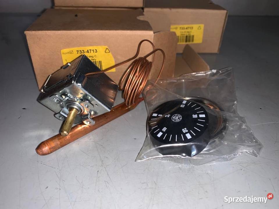 Termostat 40C typ Kapilarny SPDT RS PRO 16A Warszawa