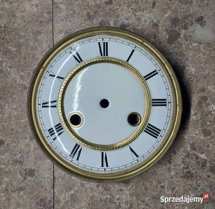 T153 Tarcza starego zegara ściennego 145 5632 Antyki Tczew