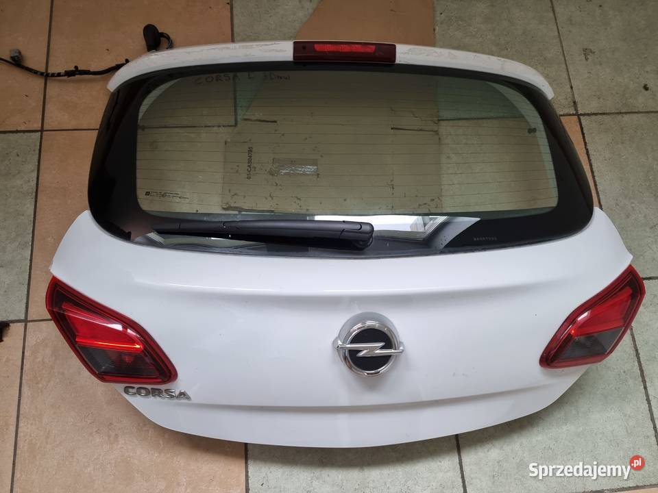 KLAPE DO OPEL CORSA E 10 2015r Rok produkcji 2016 Lubenia