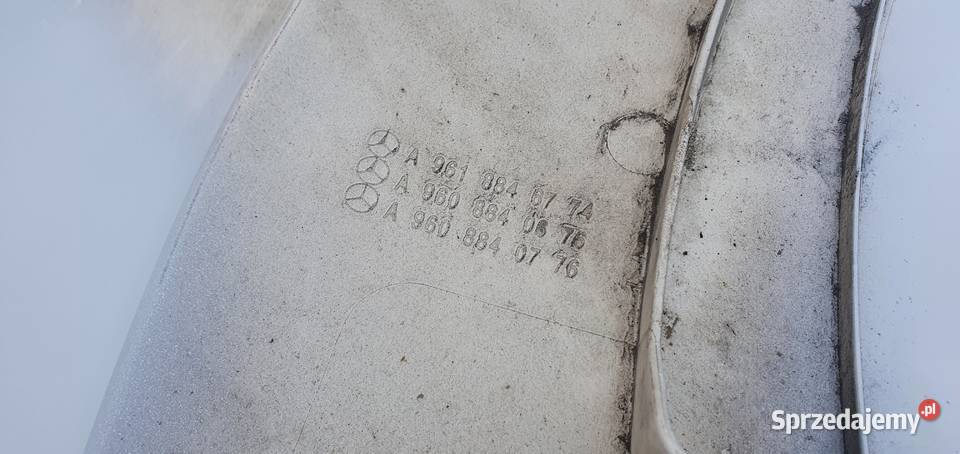 MERCEDES ACTROS MO4 PRZEDŁUŻENIE STOPNICY ciężarowe Bieleń sprzedam