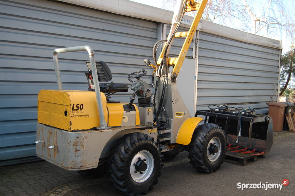 Ładowarka Intrac L50 Weidemann Schaffer Striegel Weidemann Krobia