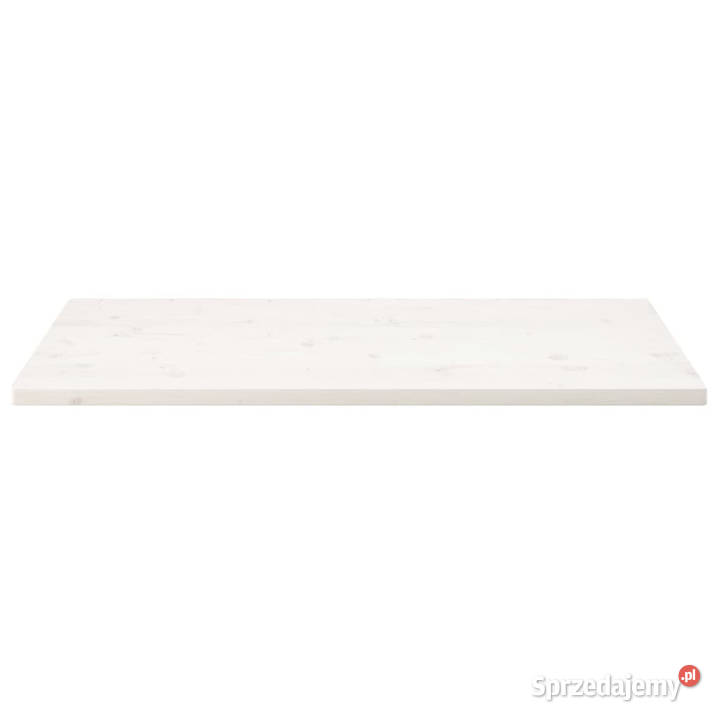 Blat stołu biały 100x50x25 lite drewno sosnowe mazowieckie Warszawa