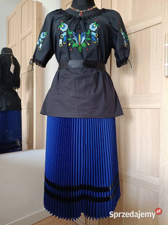 bluzka kaszubska haft maszynowy Bytów